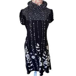 Charlotte Russe Black and White Sweater Dress